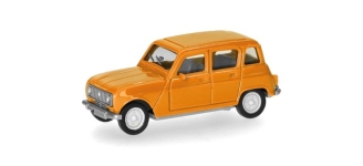 Herpa 020190-010 - H0 - Renault R4 - orange andalou